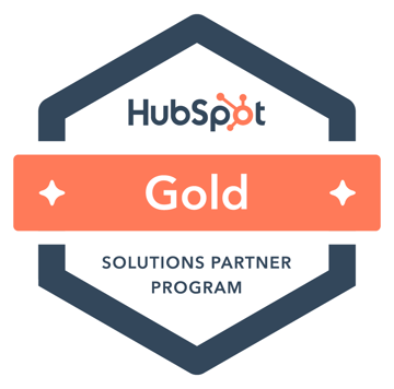 HubSpot Gold Solutions Partner badge